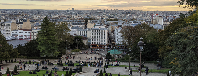 LISA-Sprachreisen-Erwachsene-Franzoesisch-Frankreich-Paris-Sacre-Coeur-Ausblick-Abend LISA-Sprachreisen-Erwachsene-Franzoesisch-Frankreich-Paris-Sacre-Coeur-Ausblick-Abend